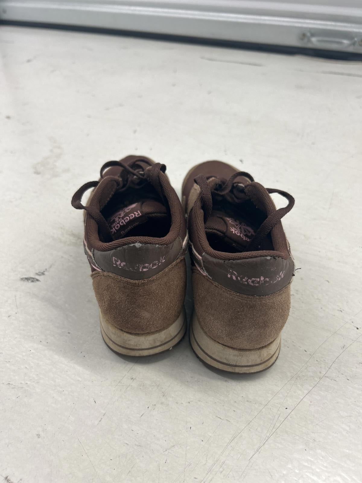 Vintage Reebok Classic Suede Sneakers - Brown