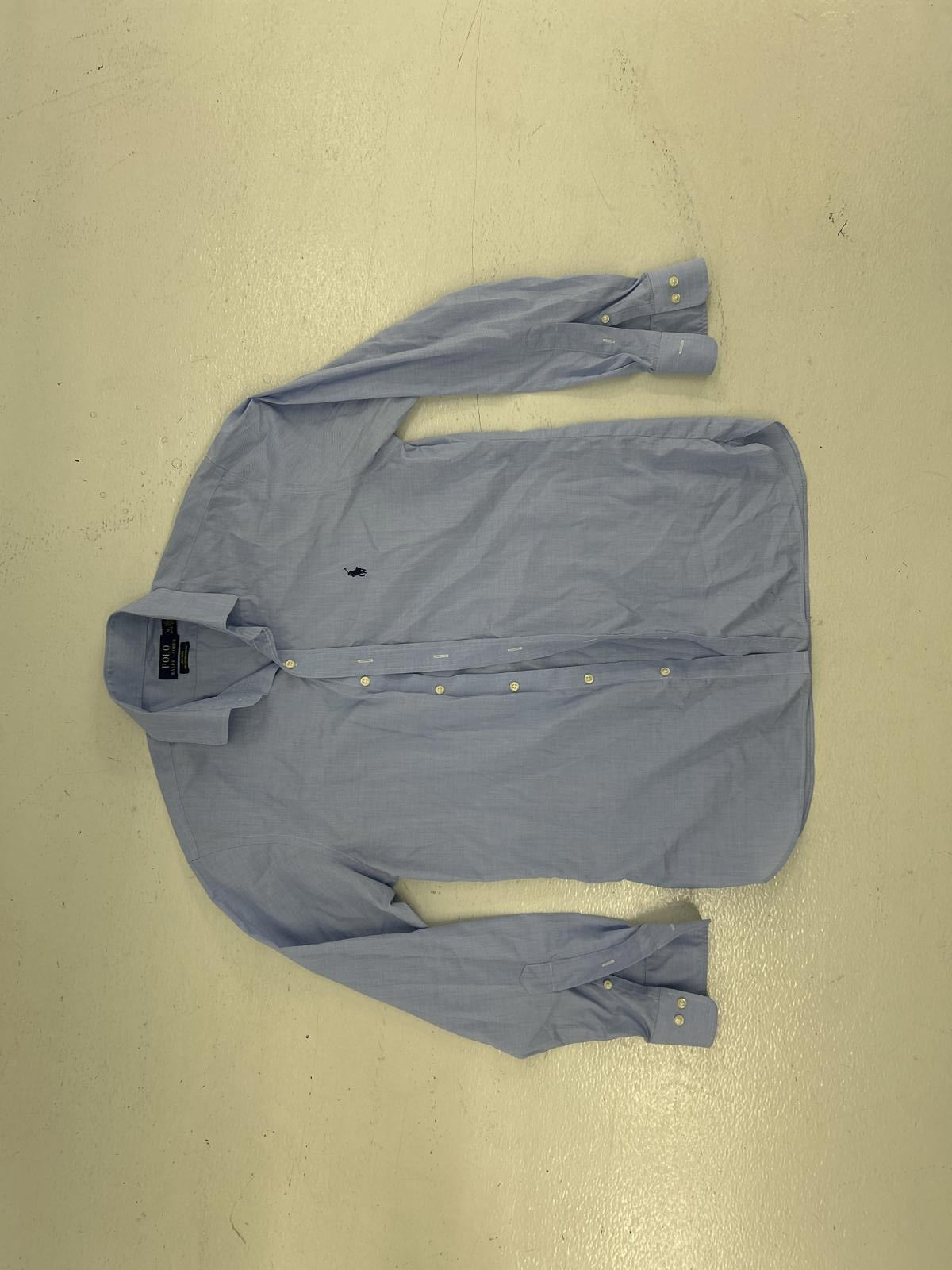 Polo Ralph Lauren Blue Button-Up Shirt size16 34/35