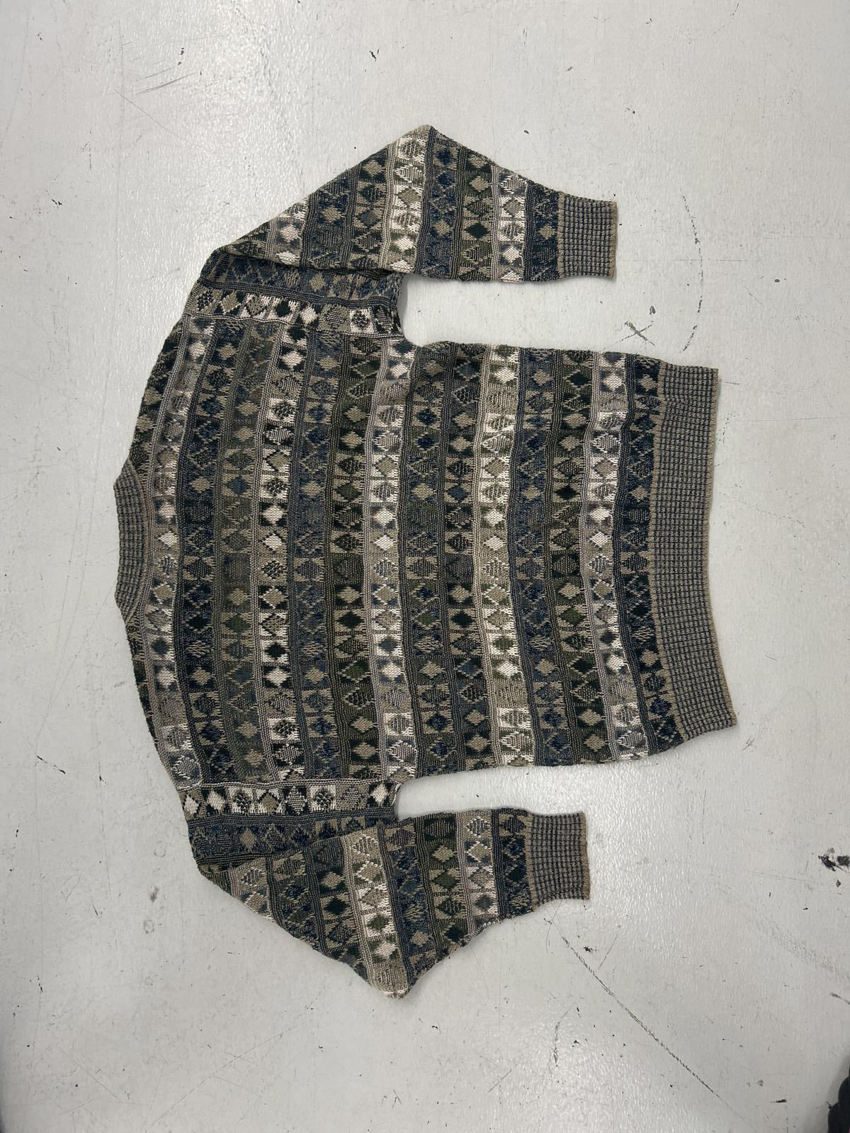 Vintage Fair Isle Knit Sweater