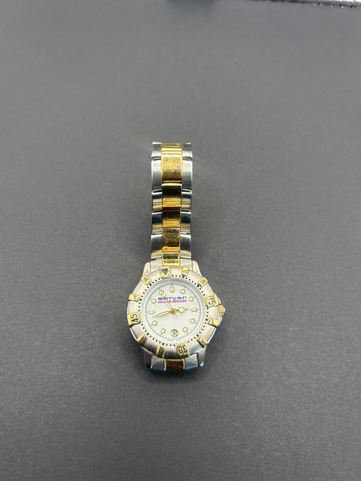 Elegant Two-Tone Women's Watch