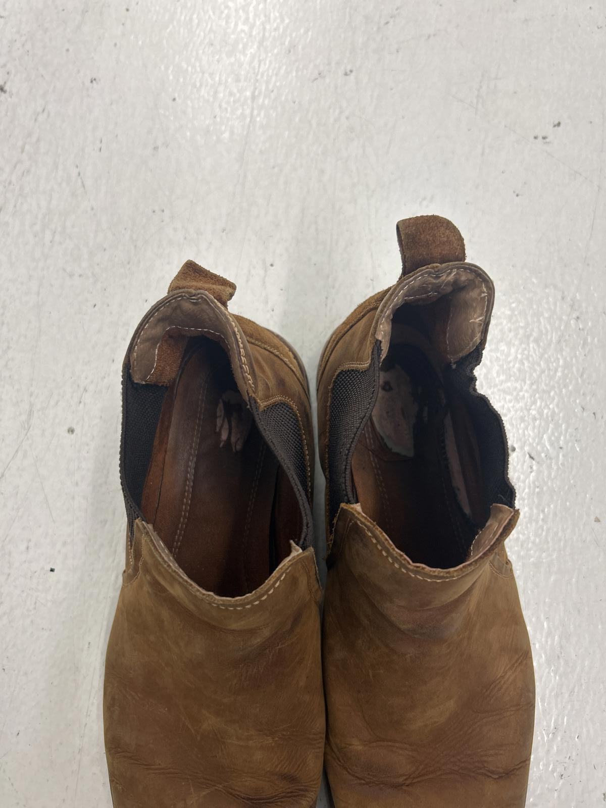 Florsheim Brown Suede Chelsea Boots