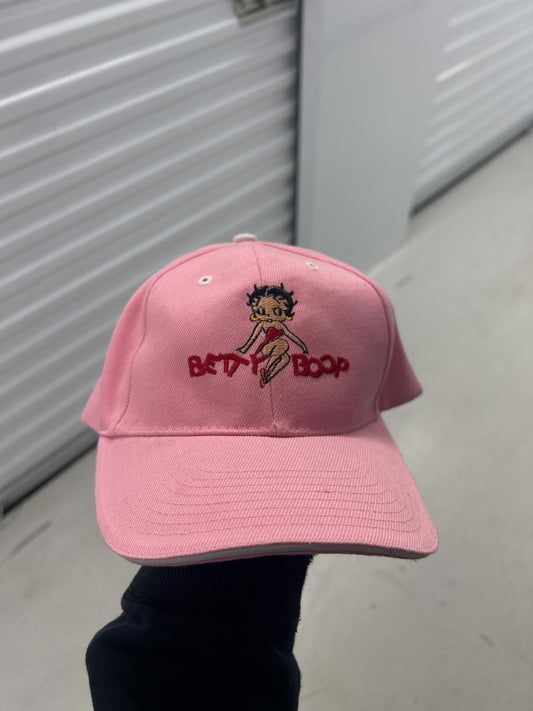 Betty Boop Pink Cap - One Size Fits All