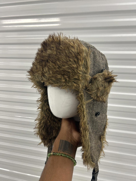 Cozy Faux Fur Lined Trapper Hat