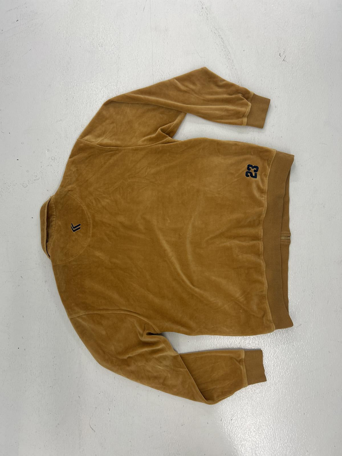 Vintage Karl Kani Soft Tan Fleece Jacket - Size L