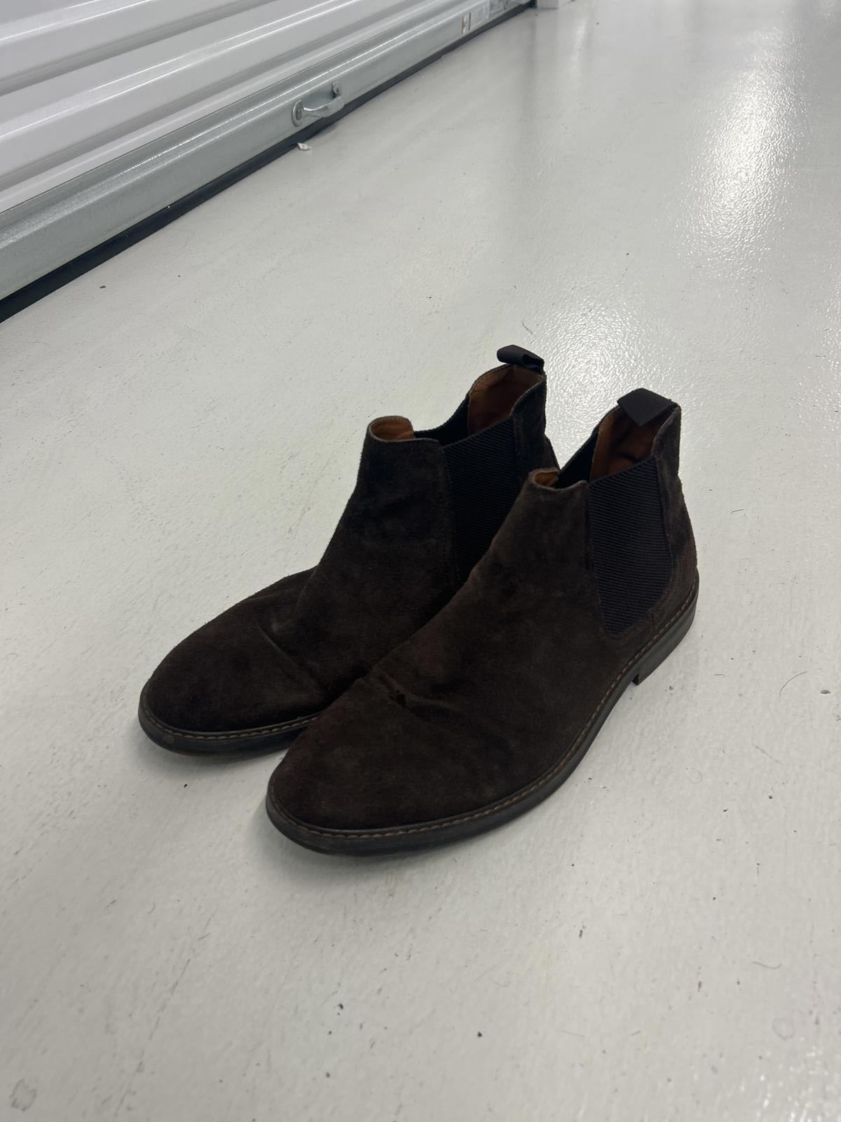 Schoolboy Brown Suede Chelsea Boots