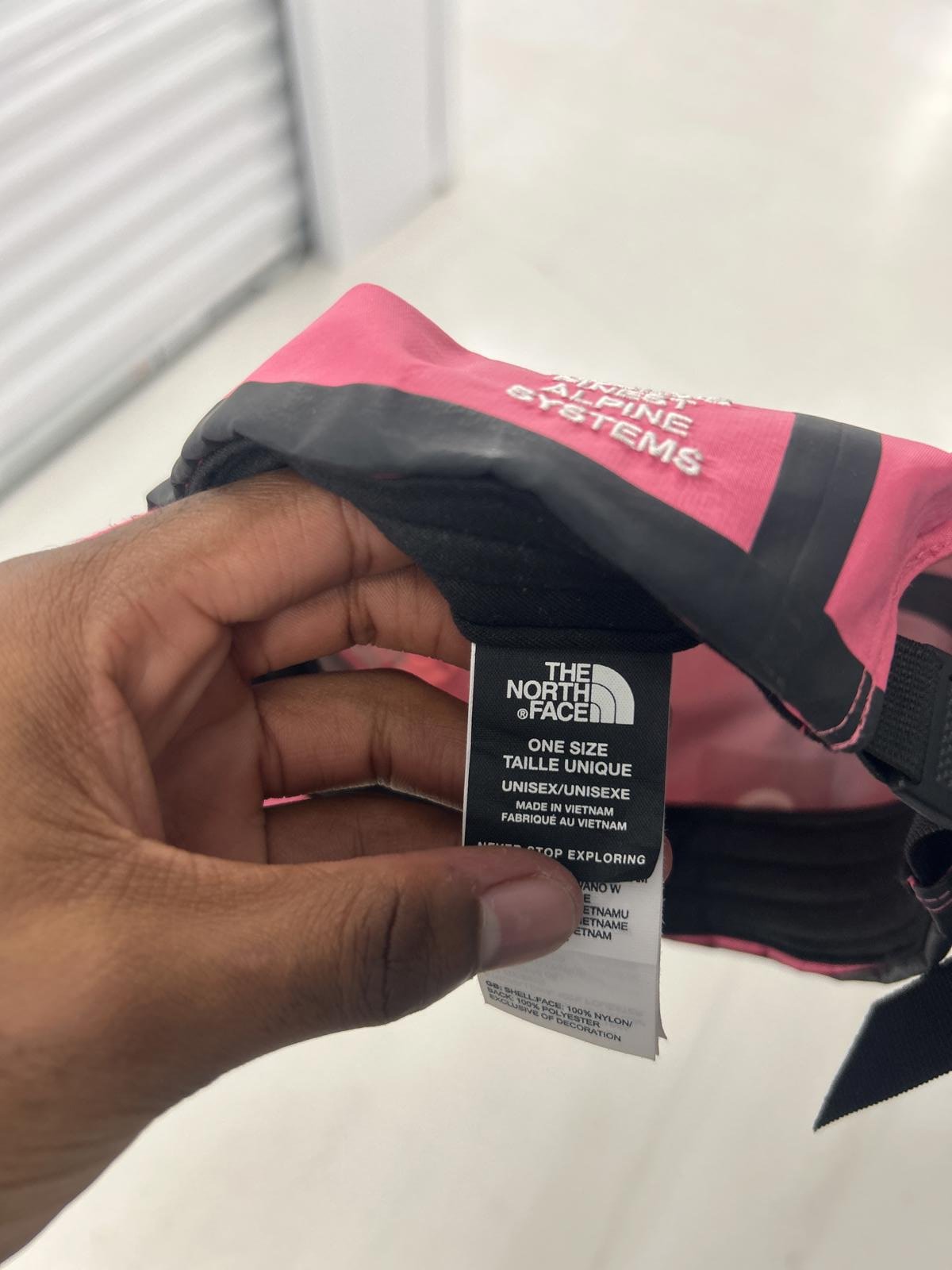 The North Face x Supreme Pink Cap  - Summit Series