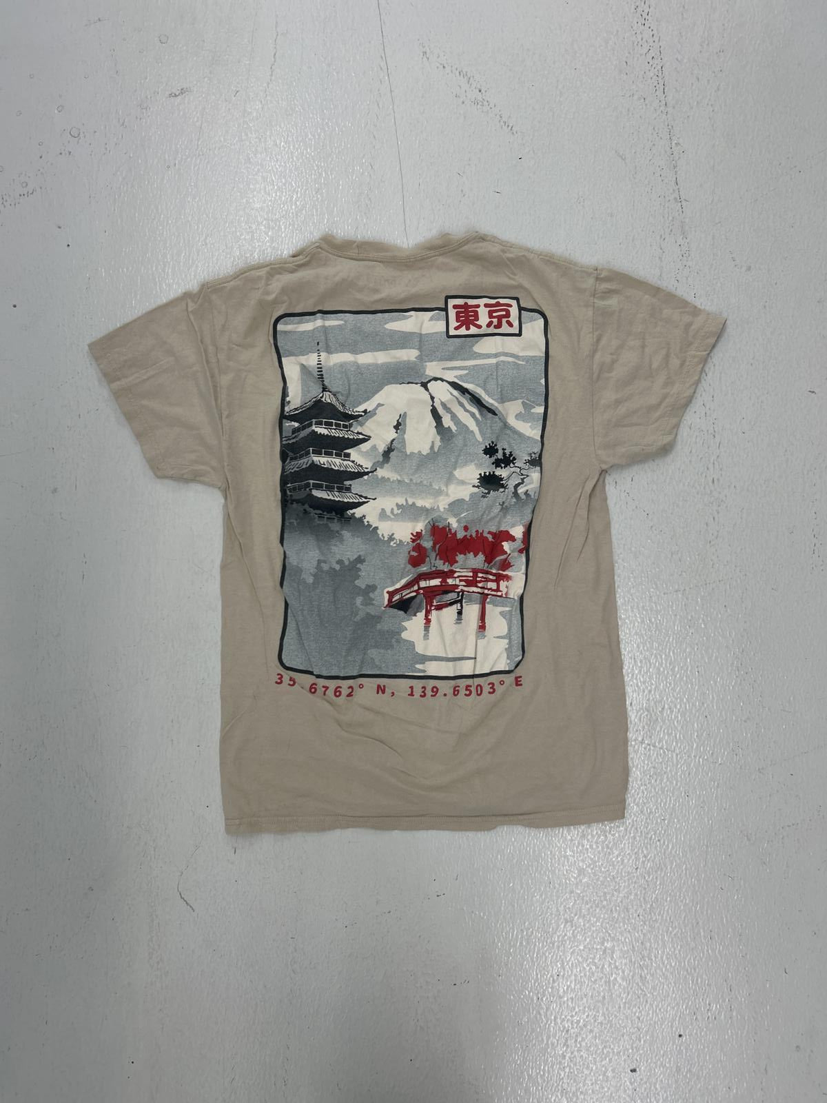 Vintage Tokyo Graphic Tee - Japanese Mountain