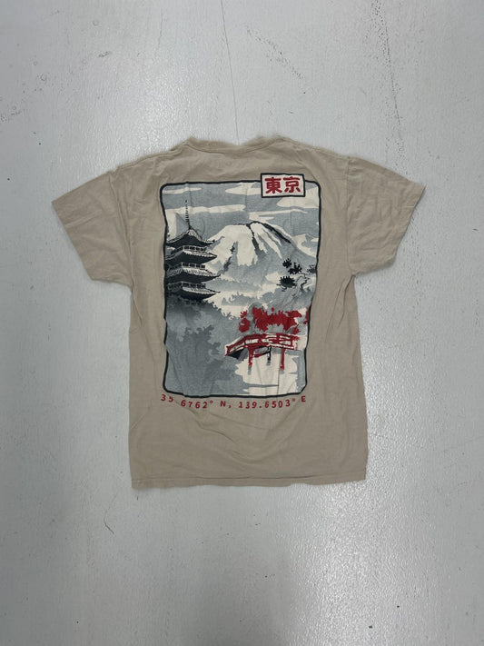 Vintage Tokyo Graphic Tee - Japanese Mountain