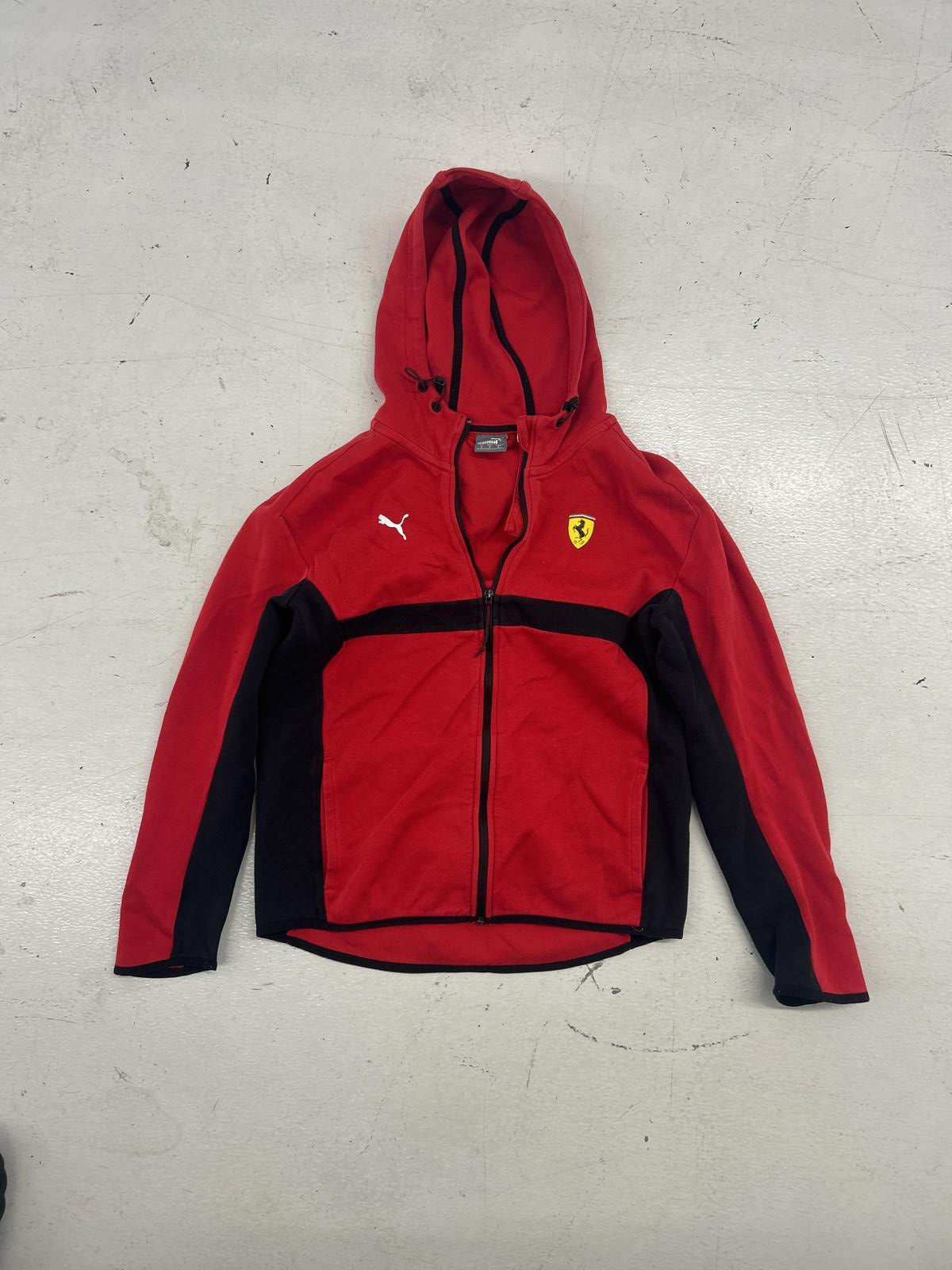 Ferrari Puma Red Hooded Jacket