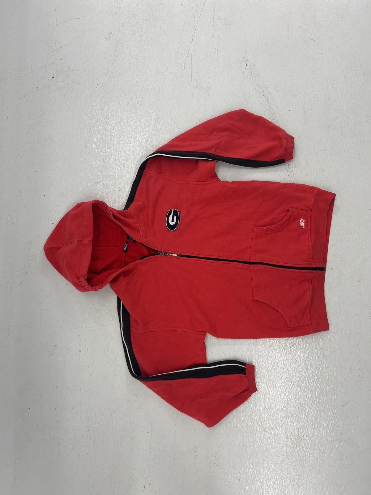 Starter University of Georgia Red Zip-Up Hoodie