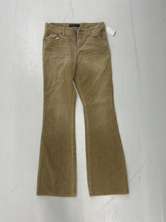 Corduroy Khaki Flared Jeans - Perfect for Everyday Wear