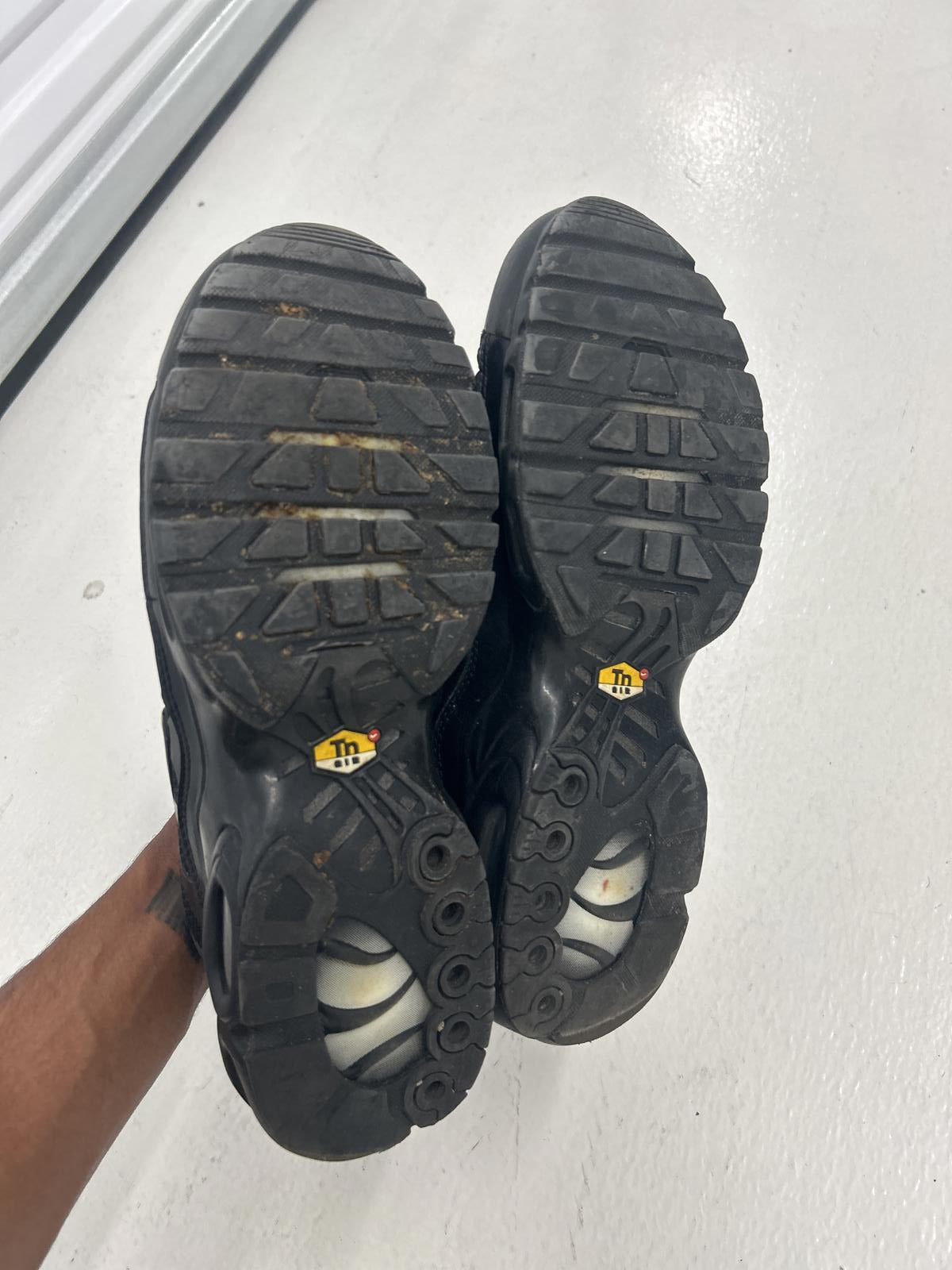 Air Max Plus Black Athletic Shoes