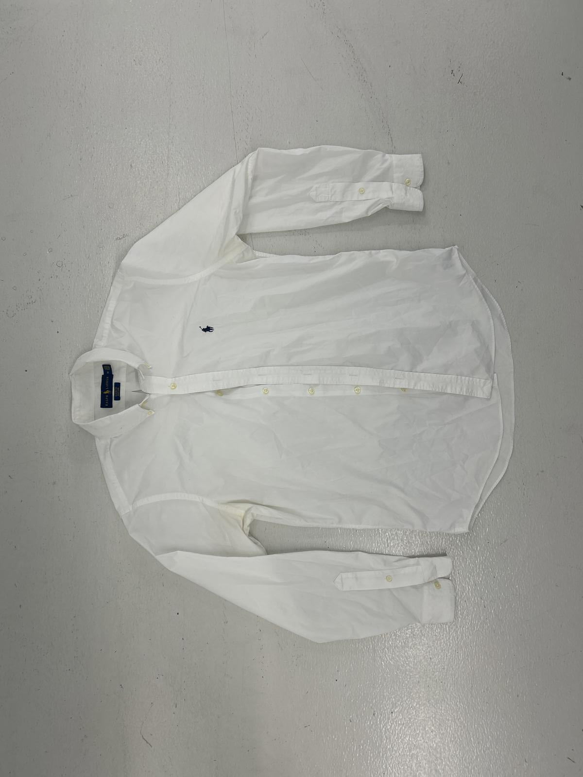 Ralph Lauren Classic Fit White Button-Down Shirt