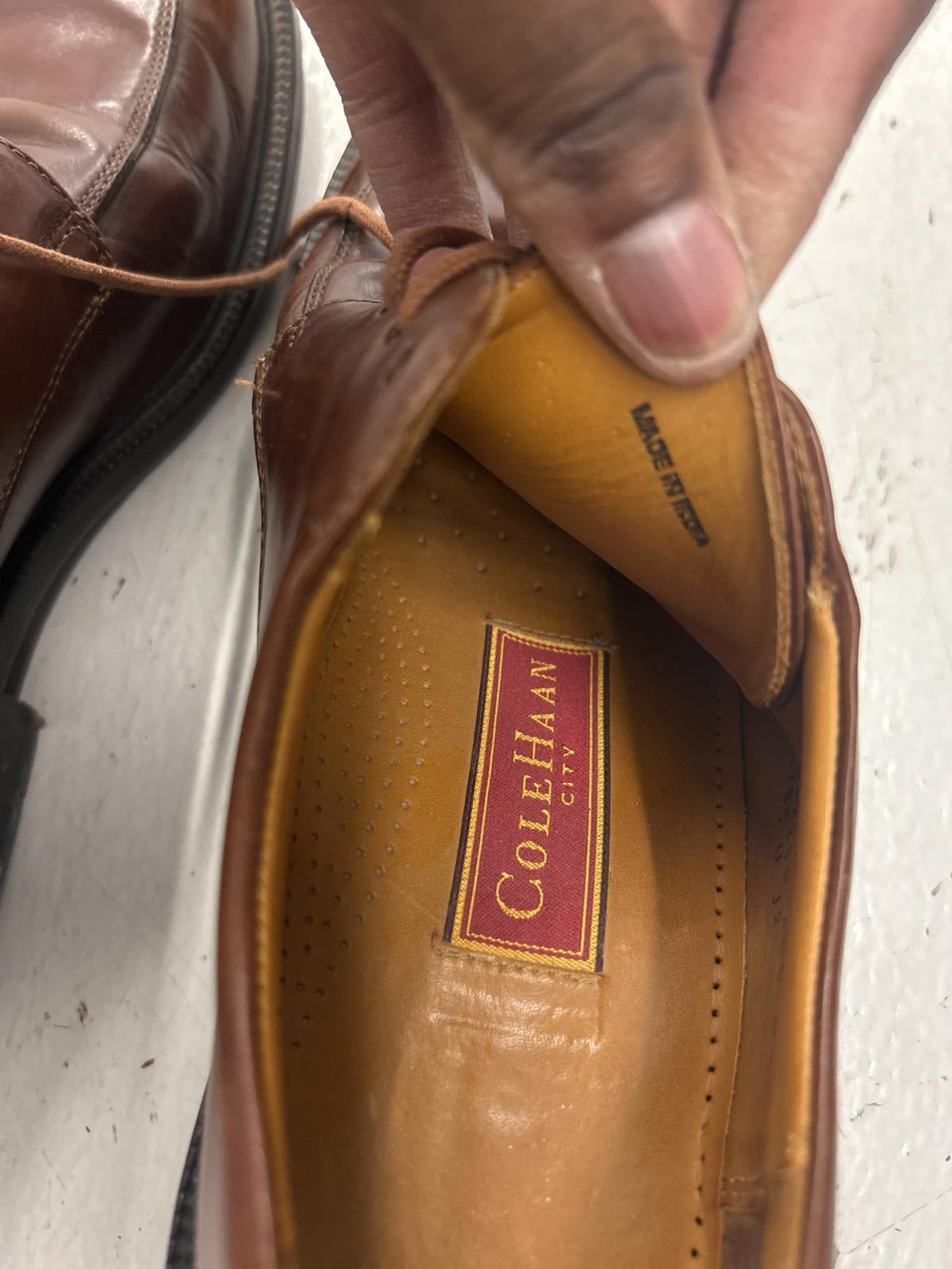 Cole Haan Brown Leather Dress Shoes - Classic Design