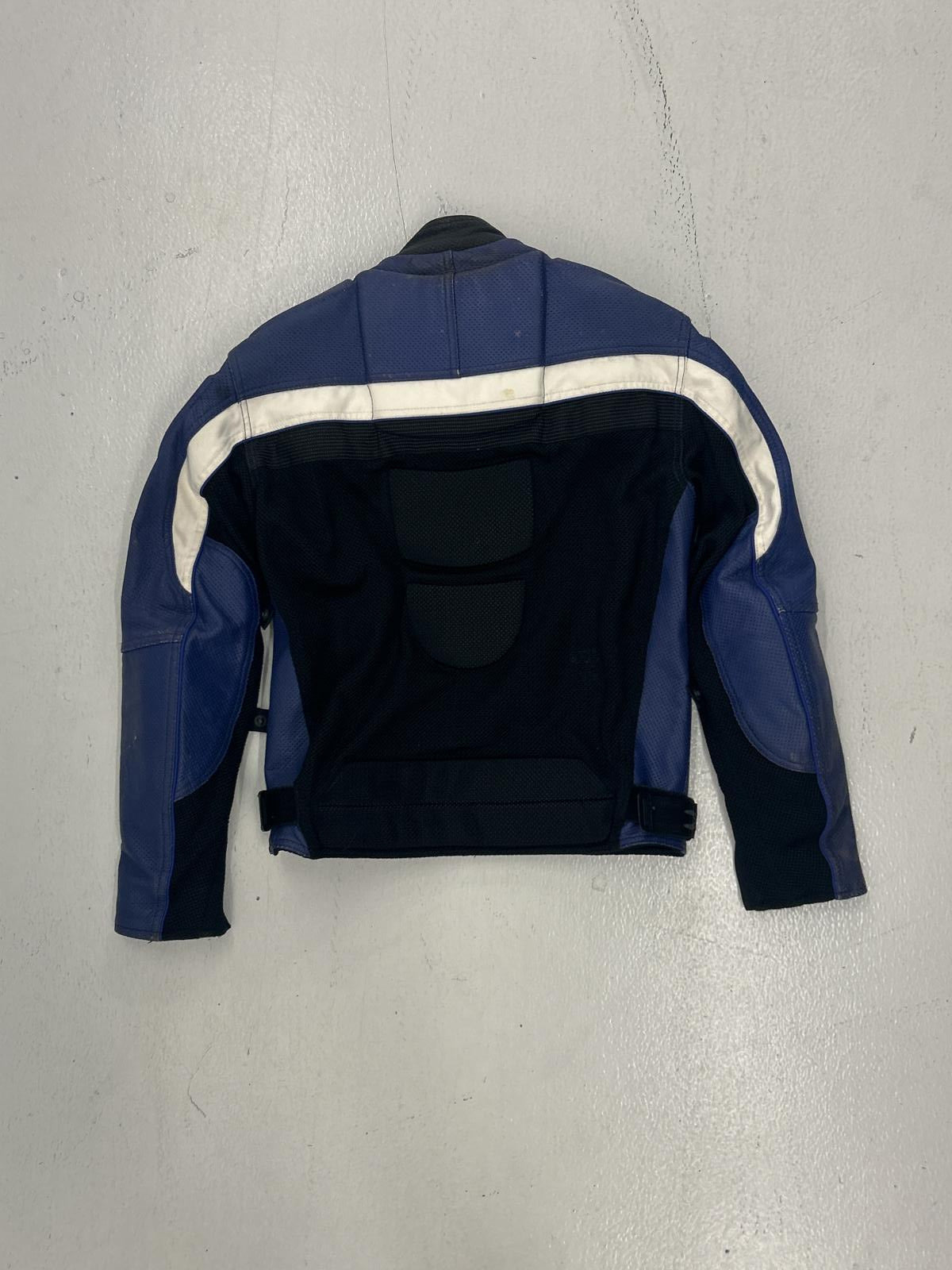 Mesh JR Motorcycle Jacket - Blue & Black, Protective Gear