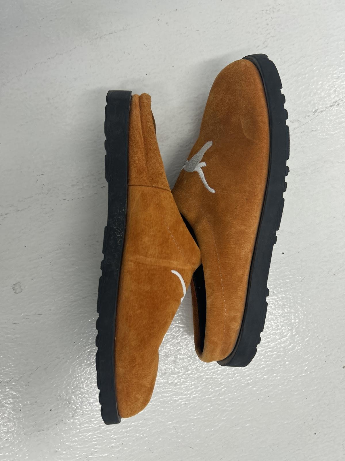 UT Longhorns Comfortable Suede Slip-On Shoes