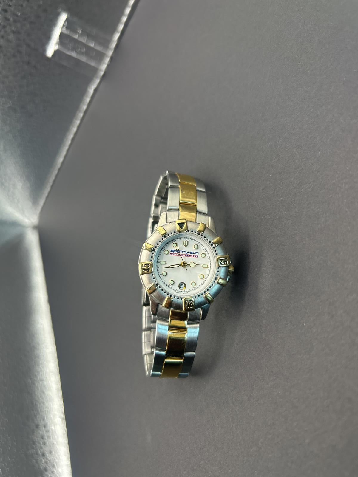 Elegant Two-Tone Women's Watch