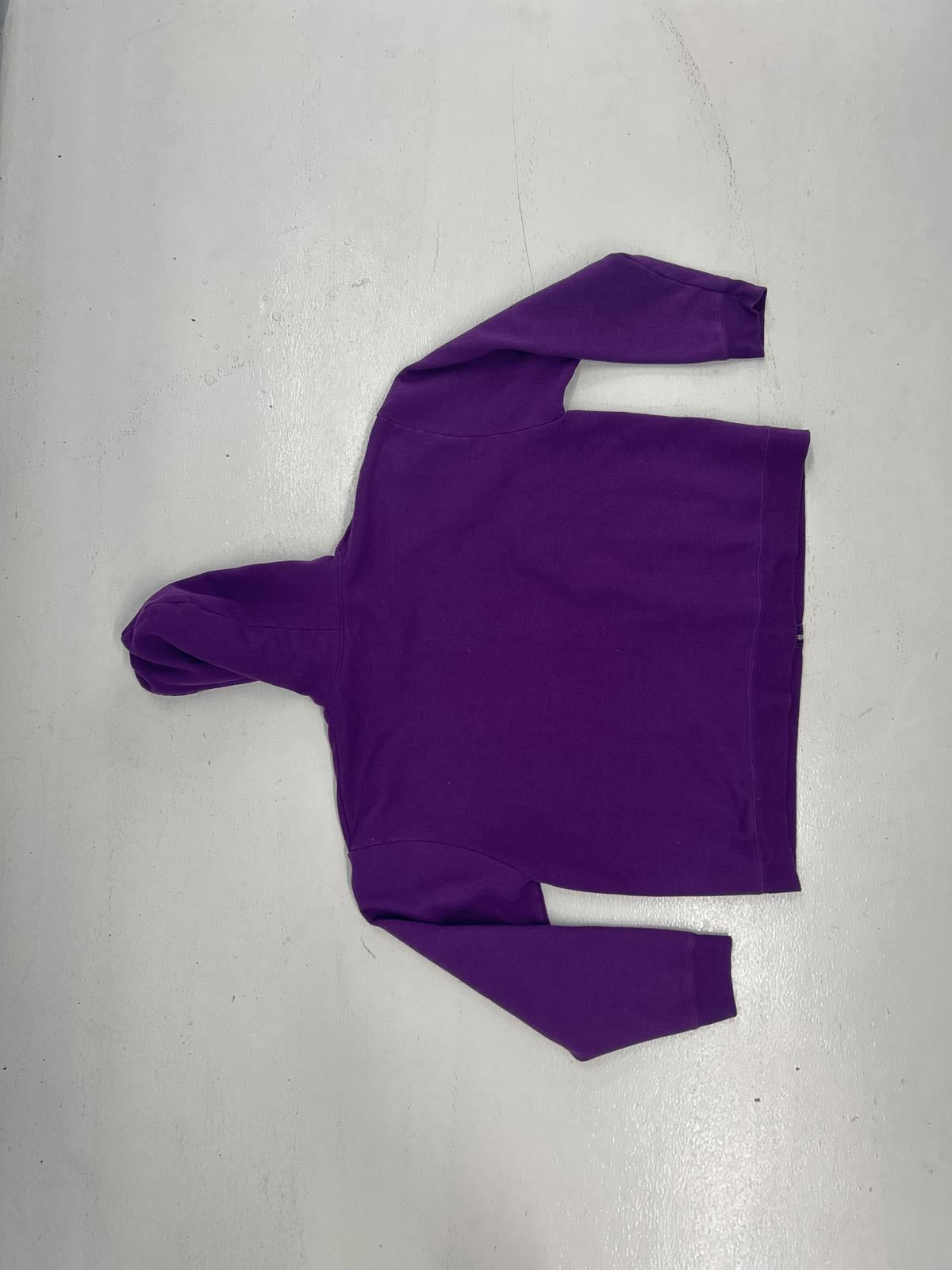 Hanes Purple Zip-Up Hoodie - Soft & Cozy