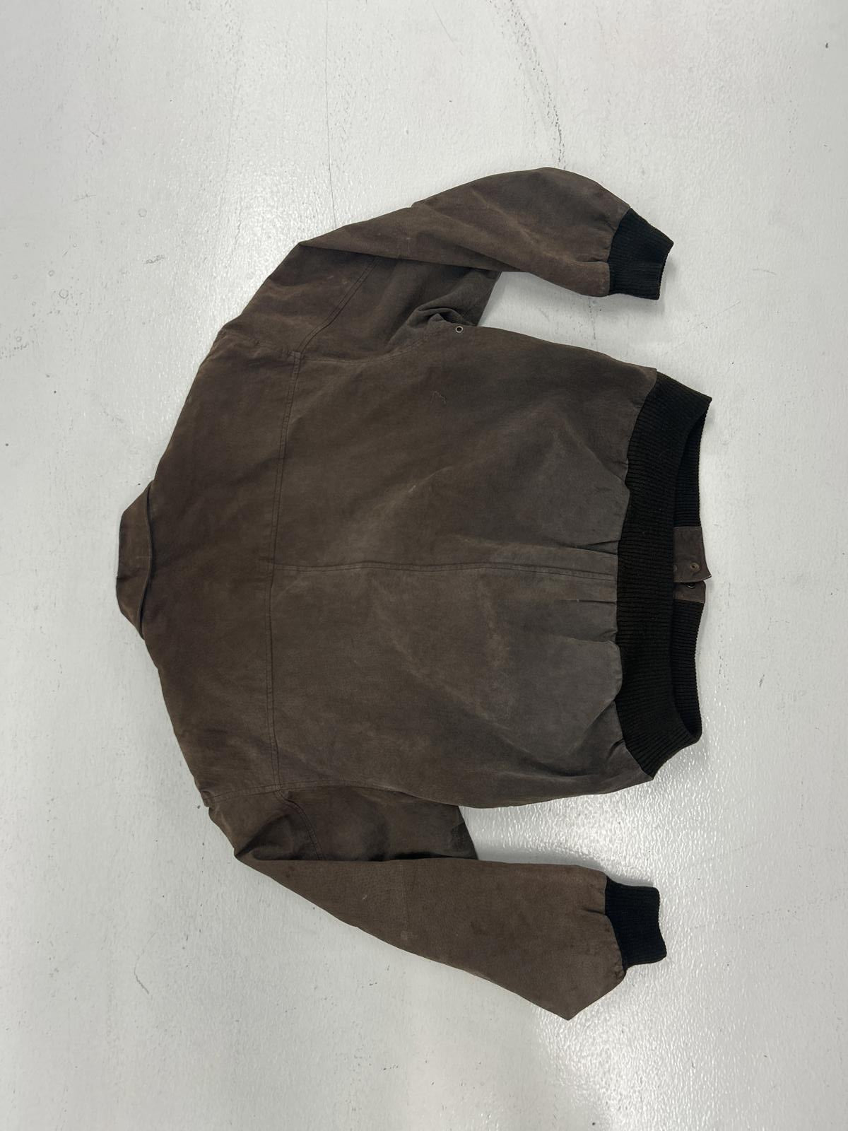 Vintage Brown Jacket with Unique Inner Lining