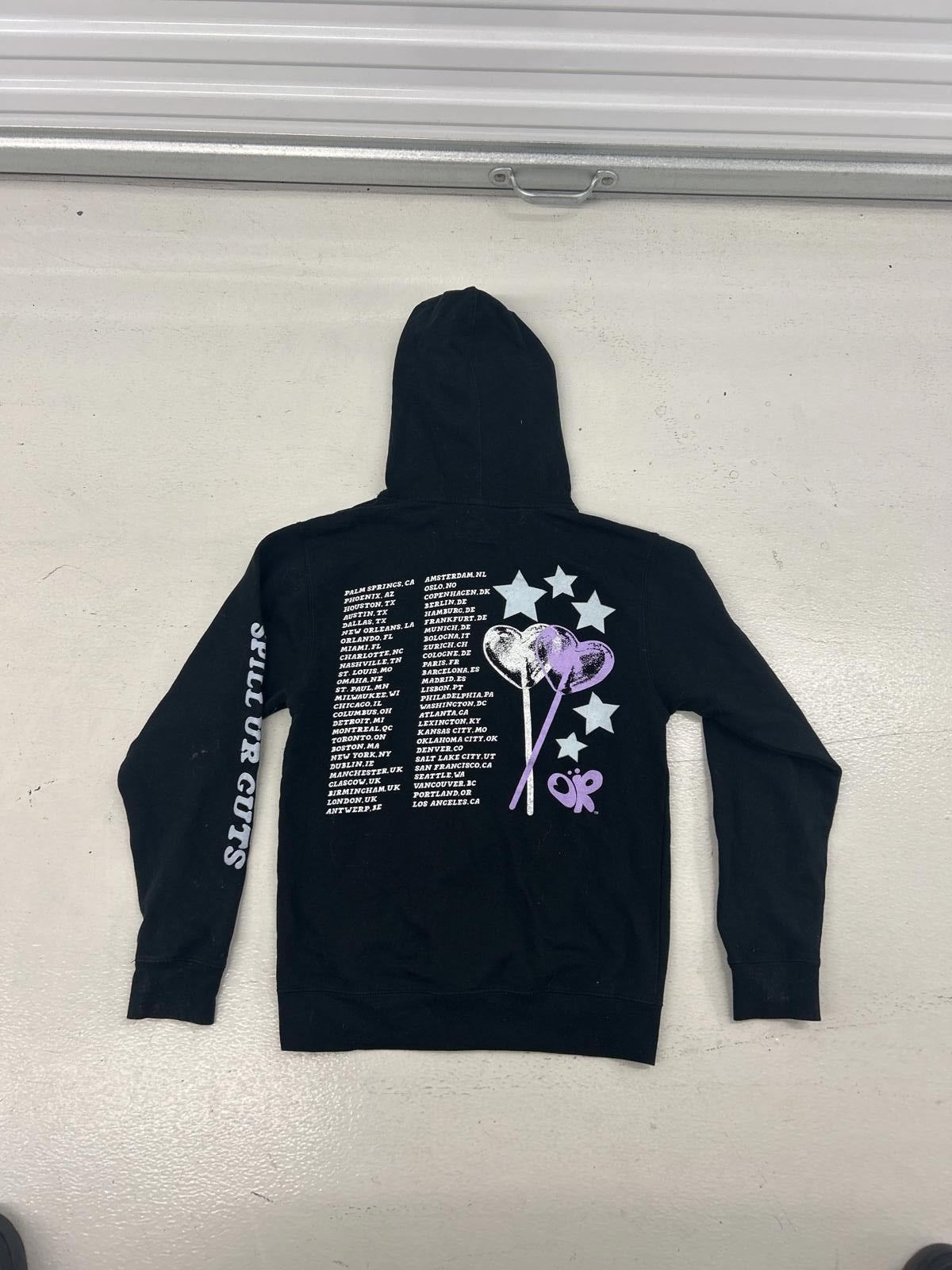 Olivia Rodrigo Guts World Tour Official Hoodie - Size S