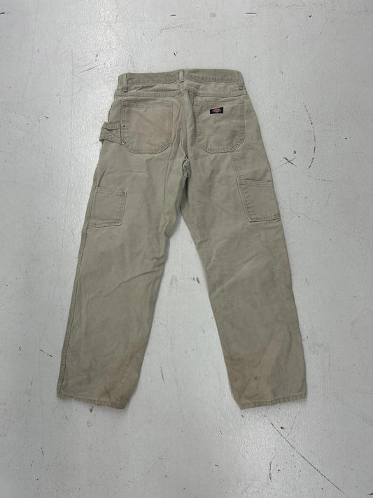 Dickies Heavy Carpenter Pants In Khaki