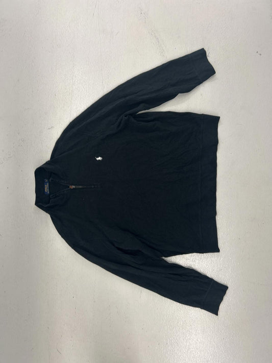 Polo Ralph Lauren Black Quarter-Zip Pullover