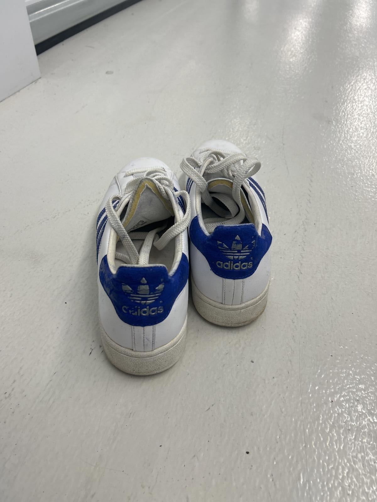 Adidas Superstar Sneakers – Classic White & Blue