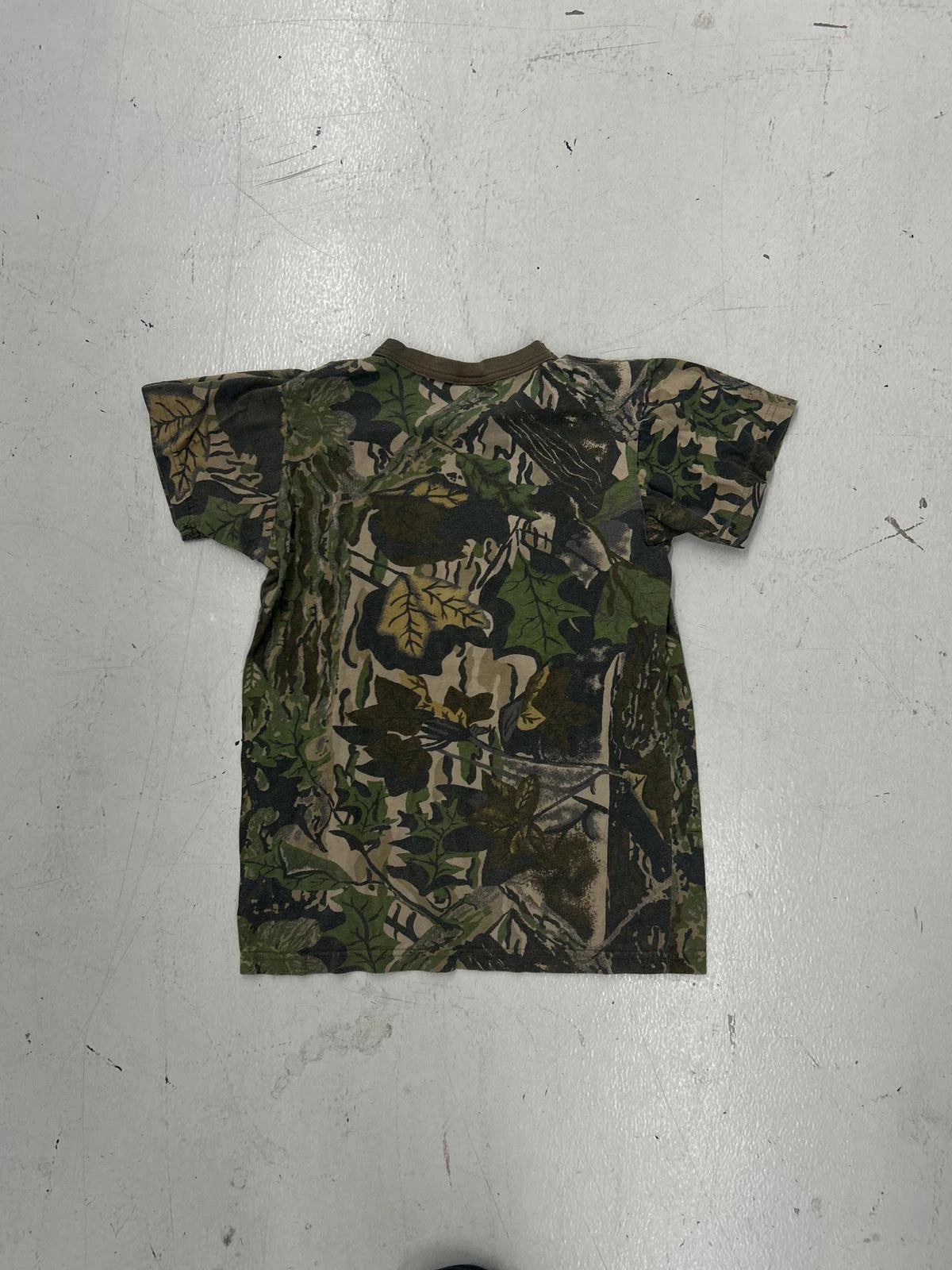 Camo Pattern Short Sleeve Frocket T-Shirt