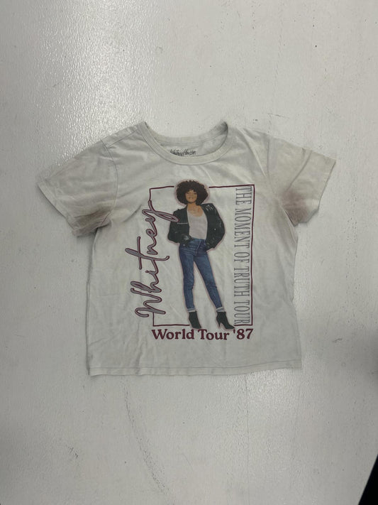 Whitney Houston World Tour '87 T-Shirt - Vintage Concert Tee