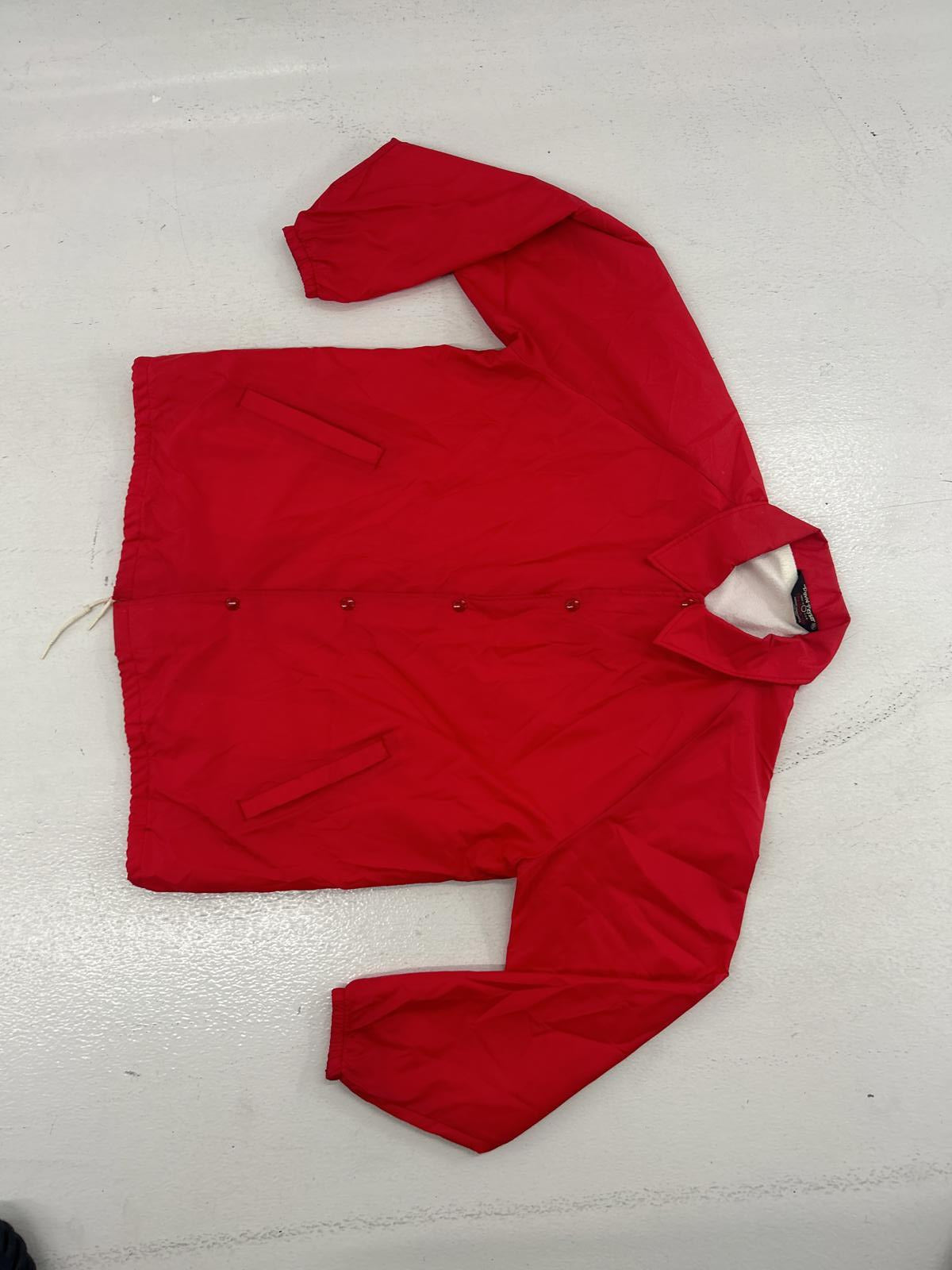 Vintage SMU Red Windbreaker Jacket