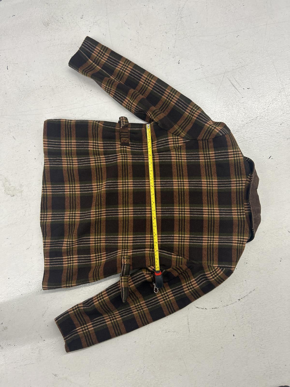 Vintage Marsh Landing Plaid Jacket - Warm Wool Blend