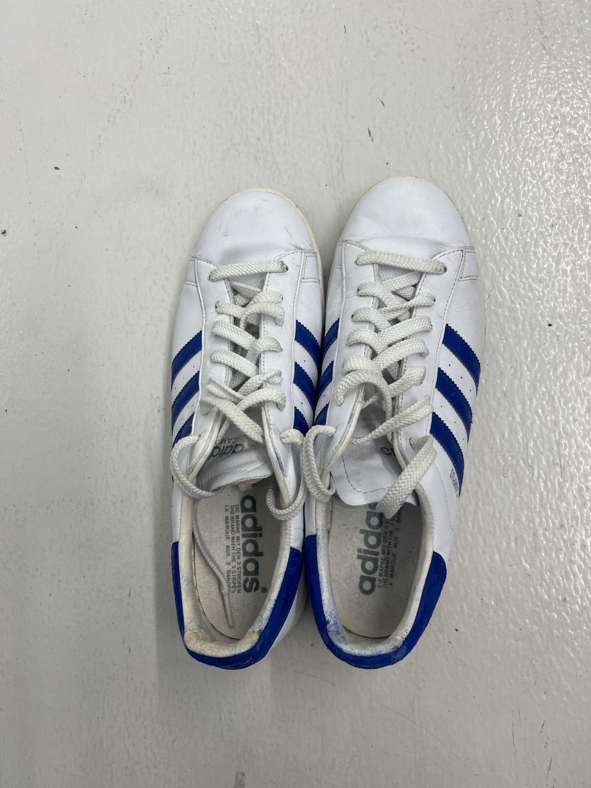 Adidas Superstar Sneakers – Classic White & Blue