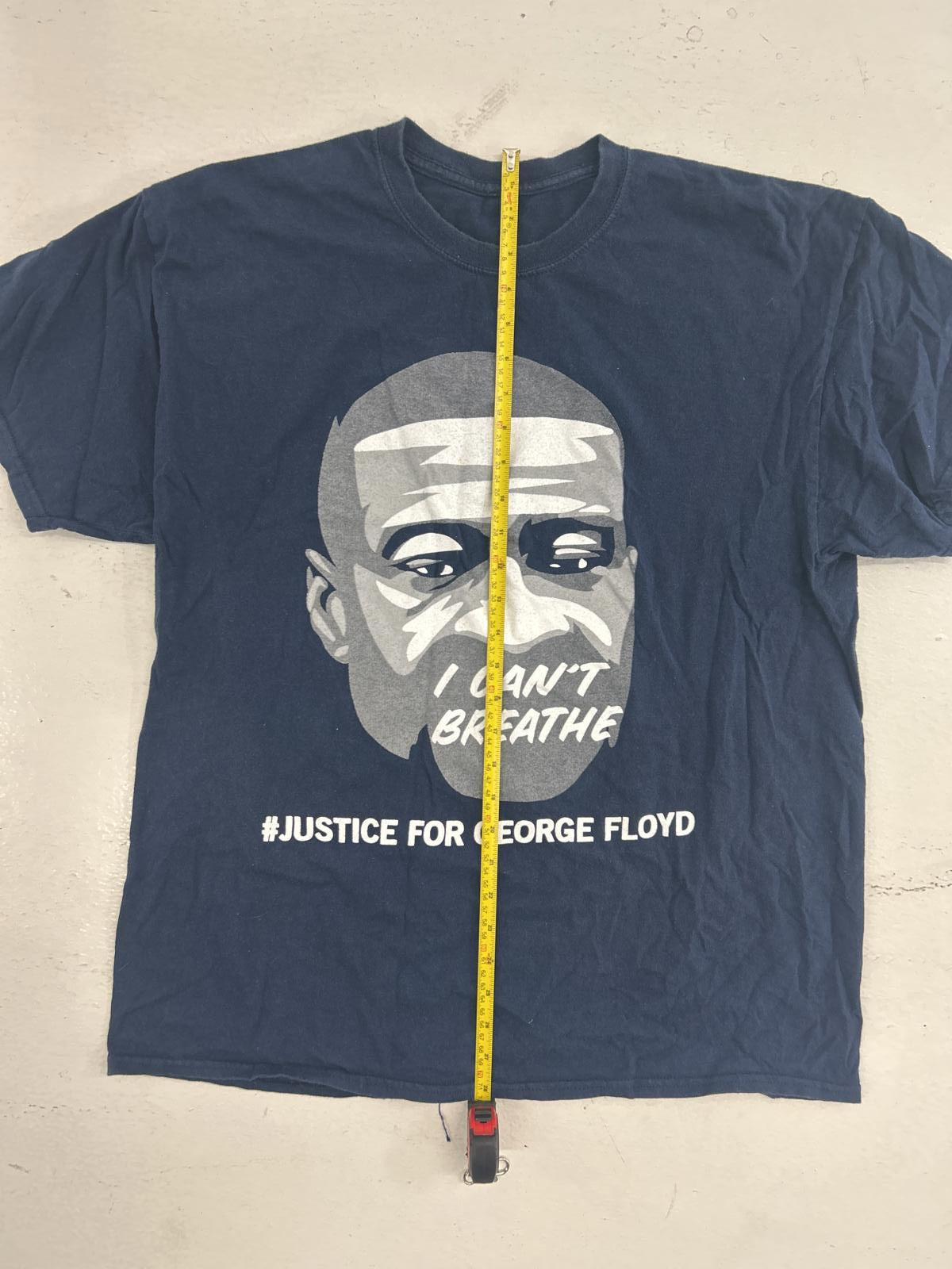 I Can't Breathe Graphic T-Shirt - Justice for George Floyd