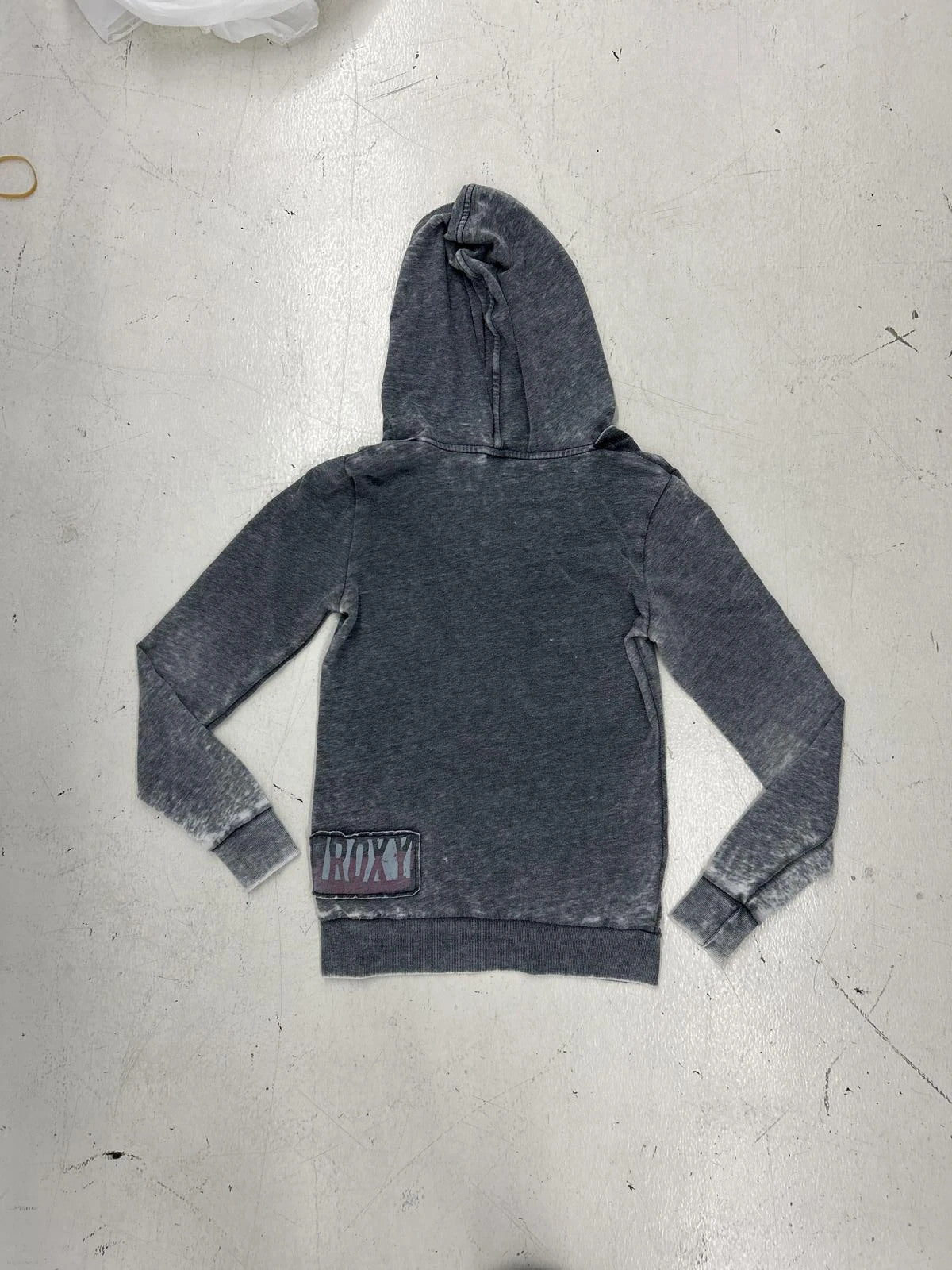 Soft Gray Zip-Up Hoodie With Pockets