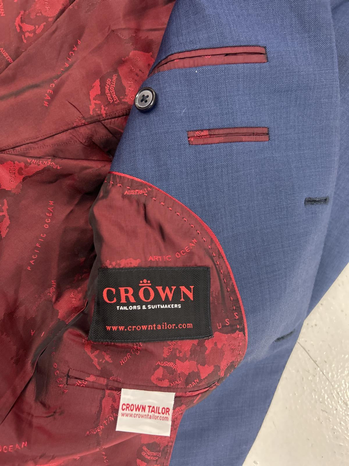 Blue Blazer by Crown Tailors - Perfect for Formal Occasions