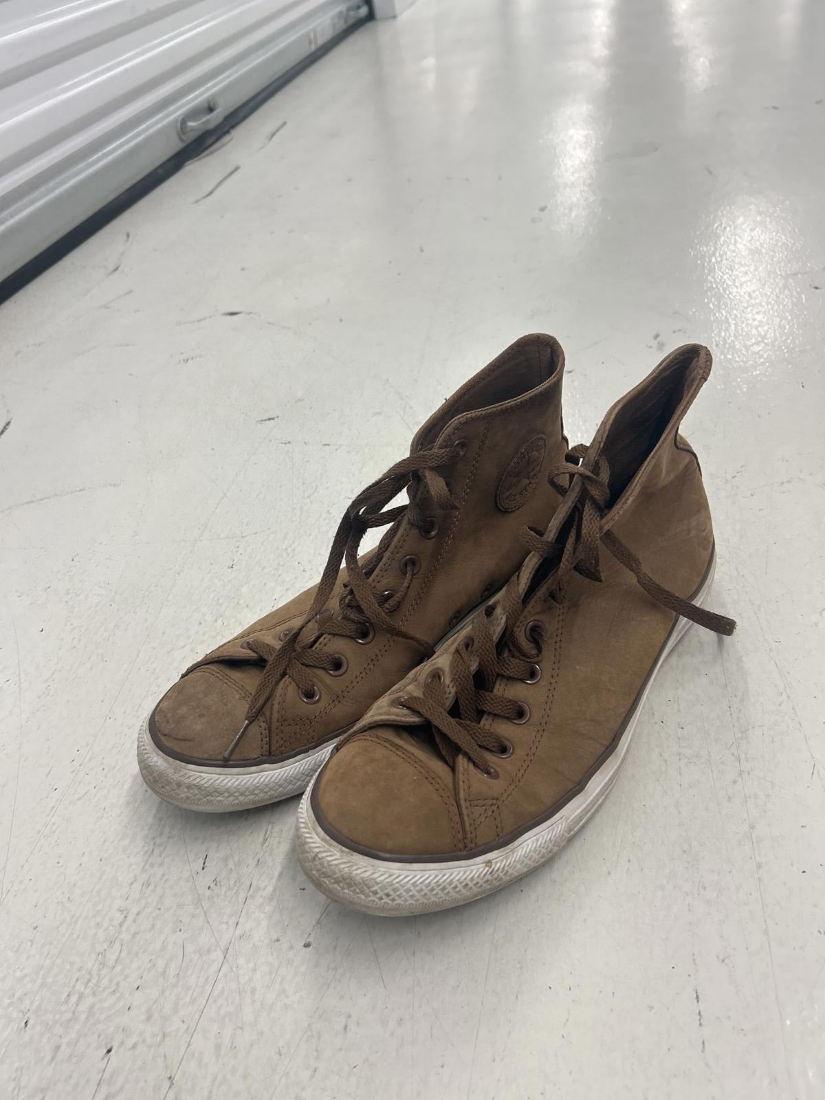 Converse Suede High-Top Sneakers - Brown