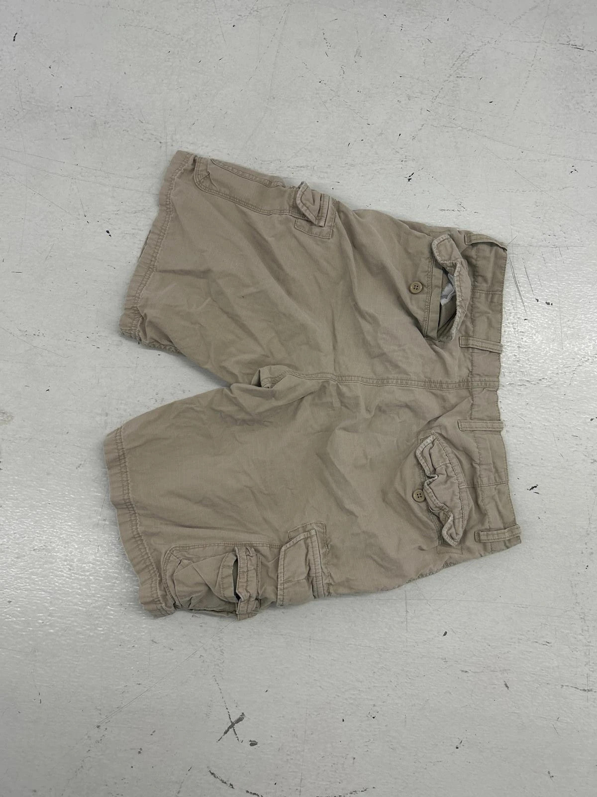 Men'S Casual Cargo Shorts - Beige - Summer Adventures