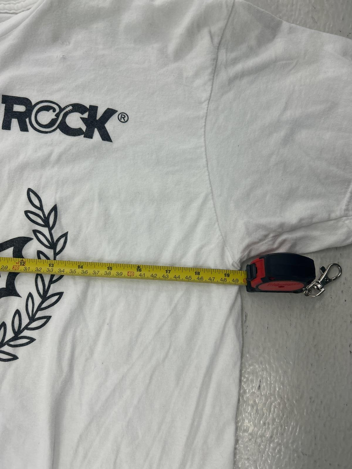 Vintage School of Rock T-Shirt - Classic White Graphic Tee