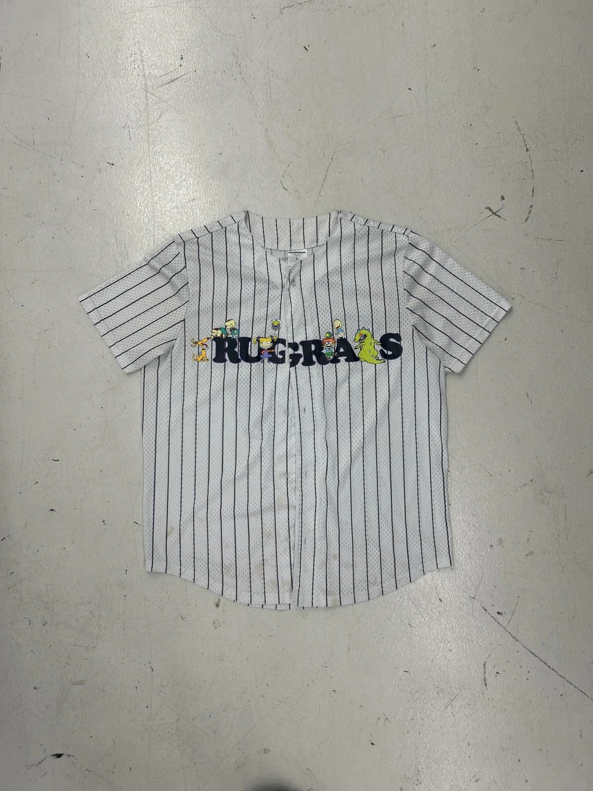 Vintage Rugrats Cartoon Baseball Jersey