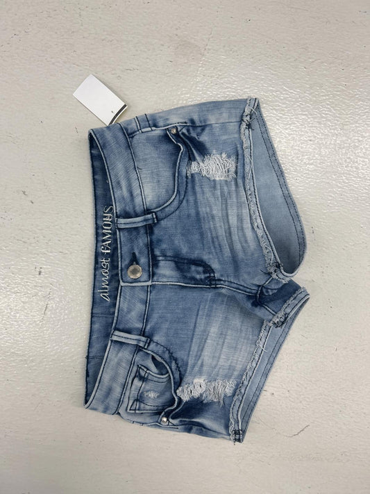 Almost Famous Women's Distressed Denim Shorts - Size 5