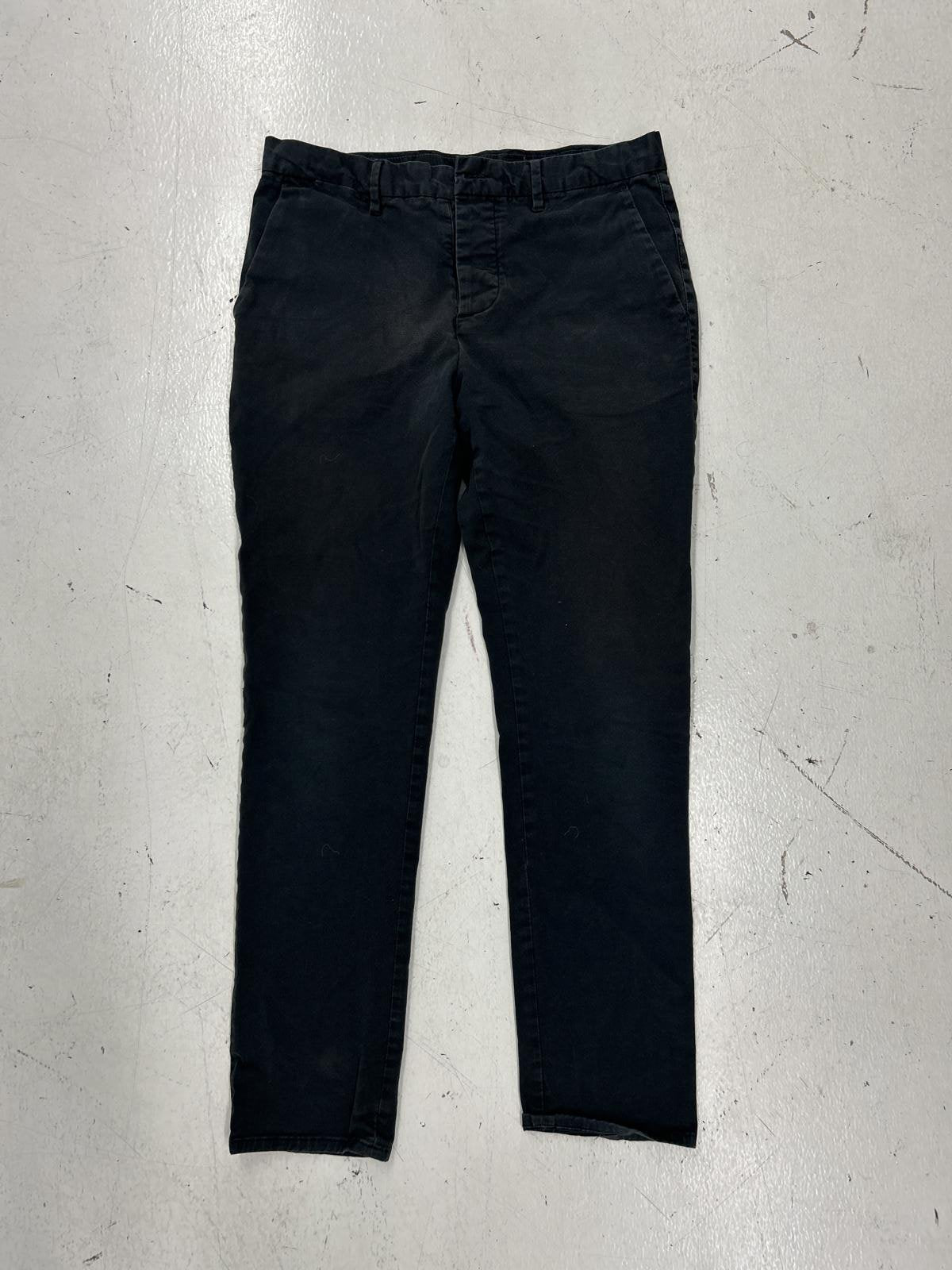 AllSaints Black Slim-Fit Pants for Versatile Wardrobe