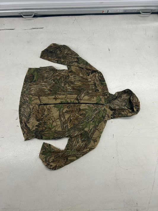 Men'S Camo Lightweight Hunting Jacket W Face Shield