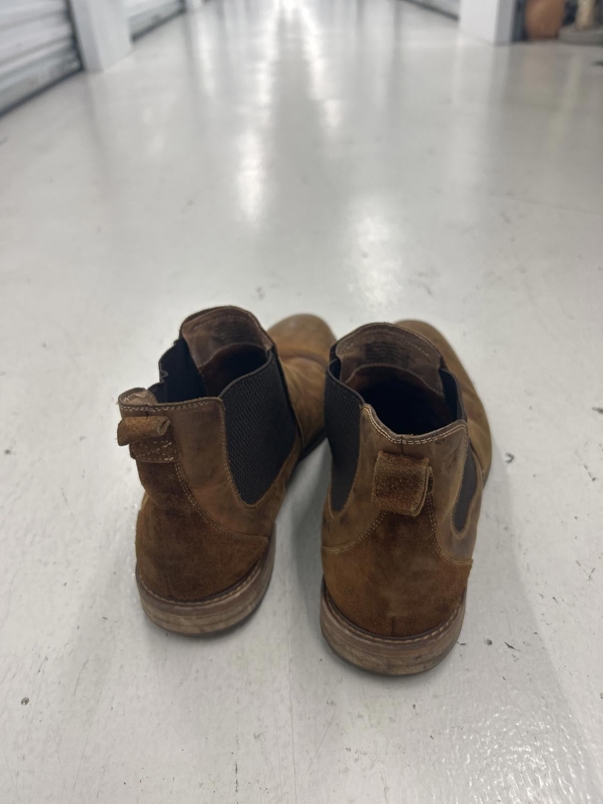 Florsheim Brown Suede Chelsea Boots