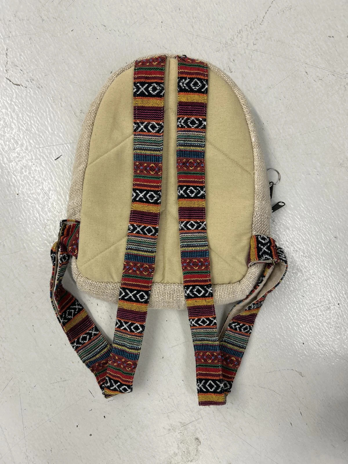 Vintage Ethnic Patterned Mini Backpack