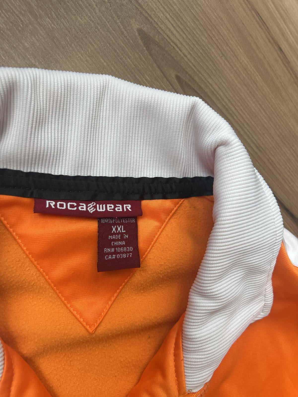 Rocawear Men's Orange Track Jacket - XXL