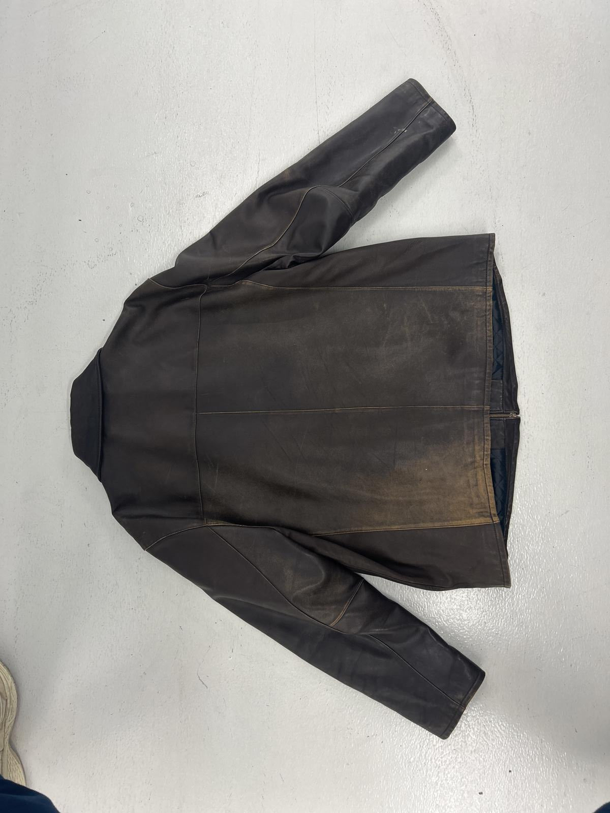 Stylish M Genuine Leather Jacket - XL