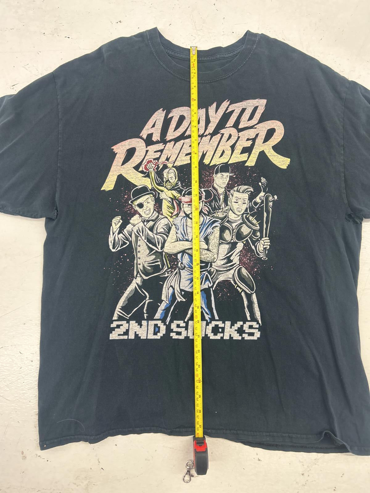 A Day to Remember Graphic Distressed T-Shirt