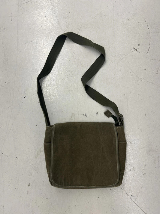 Canvas Flap Messenger Bag - Versatile And Durable