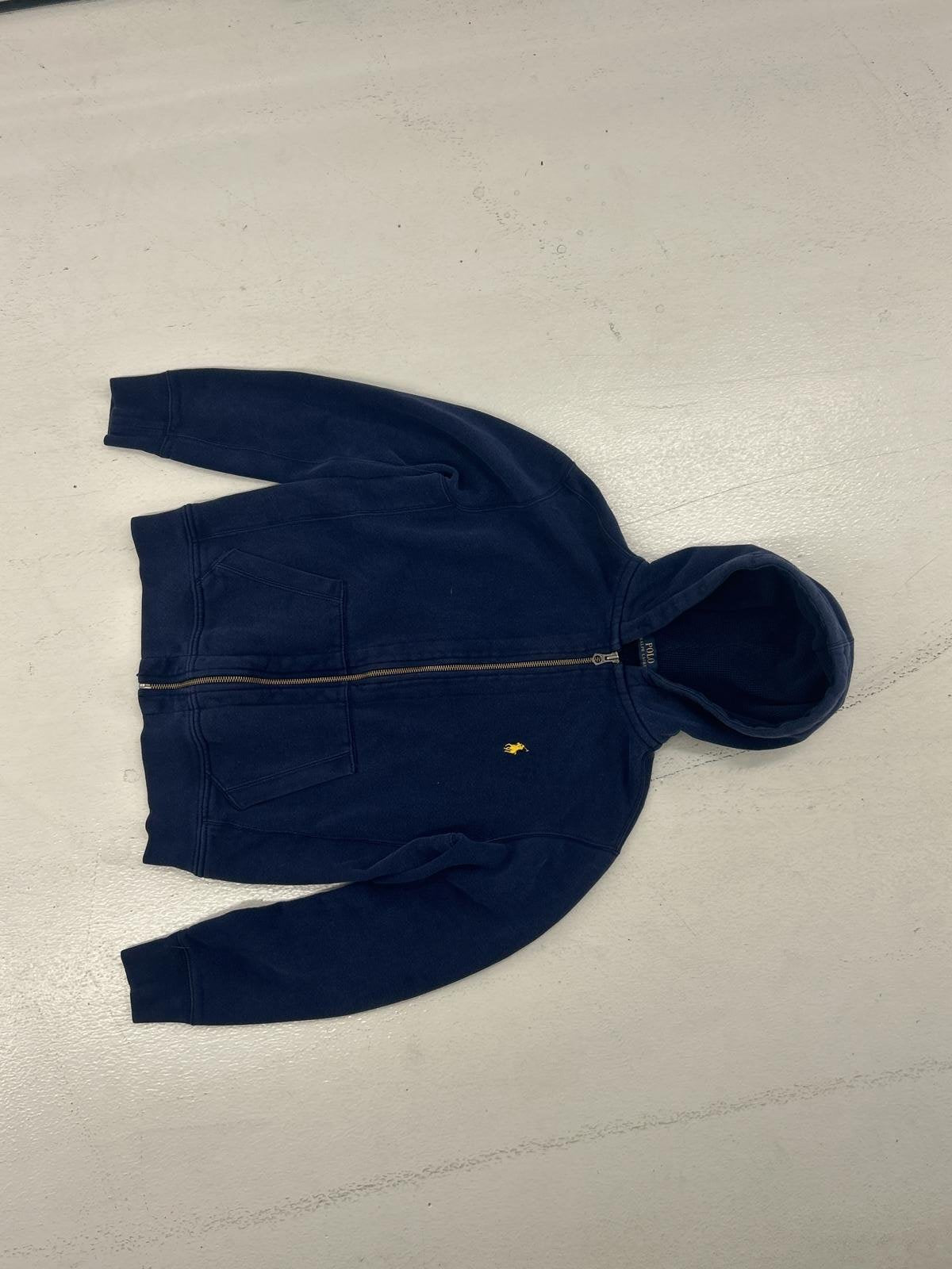 Ralph Lauren Classic Zip-Up Hoodie - Navy Blue