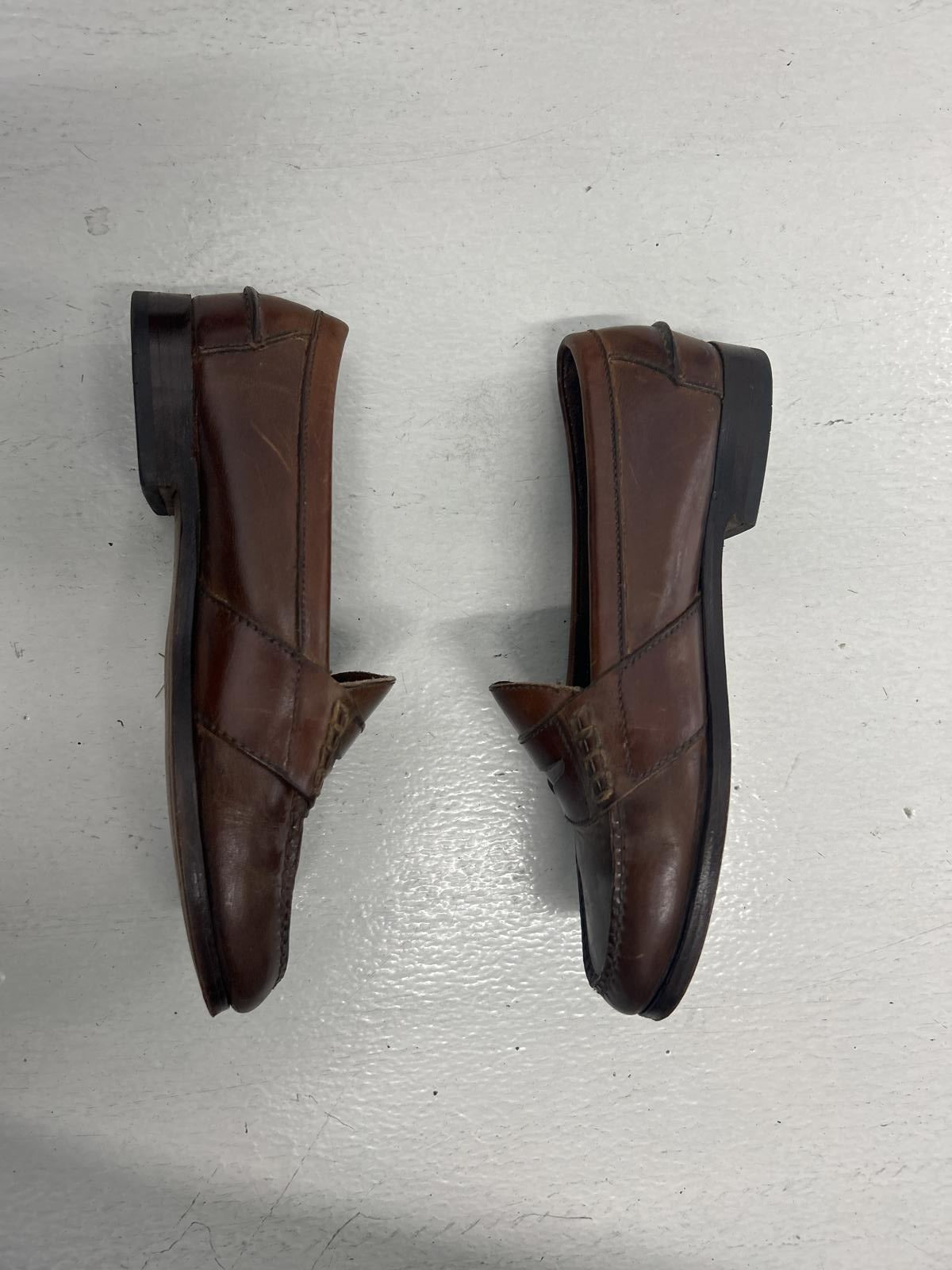 Cole Haan Brown Leather Loafers - Men's Dress Shoes